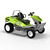 Title: Italian-made Grillo CL7.13 Tractor Lawn Mower 3D model small image 1