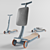 Nio AI-Driven Electric Scooter 3D model small image 1