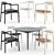 Contemporary Jari Chair and Round Table 3D model small image 1