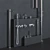 Z316 Mono Collection: Modern Bathroom Fixtures 3D model small image 1