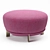 Alberta Bliss Pouf: Stylish Comfort for Your Home 3D model small image 1