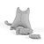 Handmade Soft Cat Toy 3D model small image 2