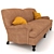 Modern Comfort: Culver Sofa 3D model small image 2