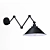 Adjustable Steel Ceiling/Wall Lamp 3D model small image 1