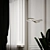 Elegant Ribbon Pendant Light 3D model small image 3