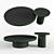 Eichholtz Concord Wood Tables 3D model small image 3