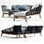 MODLOFT Netta - Stylish and Modern Sofa 3D model small image 1