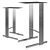 Minimalist Chrome Side Table 3D model small image 1
