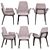 Elegant Modloft Berkeley Chair 3D model small image 1