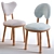 Oops Solid Oak Chairs by Pierre Yovanovitch 3D model small image 1