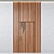 Contemporary Wooden Door: Modern Design for Interiors & Exteriors 3D model small image 1