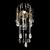 Impero Gold 770mm Italian Wall Sconce 3D model small image 3