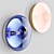 Orbital: Handblown Glass Wall Lamp 3D model small image 1