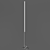 Mantra CINTO Floor Lamp 6137: Sleek Aluminum Design 3D model small image 1