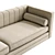 LuxDeco Aylott 3-Seater Sofa: Timeless Elegance for Every Home 3D model small image 2