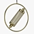 Chic Chiswick Hoop Pendant Light 3D model small image 4