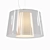 Modular Polycarbonate Suspension Lamp 3D model small image 2