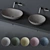 Title: Falper Ciotola - A Modern Minimalist Sink 3D model small image 1