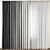 Exquisite Curtain Model - 3ds max & Obj 3D model small image 1