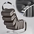 Transforming Caterpillar Chair 3D model small image 2