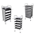 Stylish Hairdressing Trolley Set 3D model small image 2