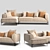 JORI Longueville Landscape Sofa 3D model small image 1