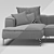 JORI Longueville Landscape Sofa 3D model small image 3
