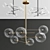 Bolle Pendant: Mesmerizing 6-Light Replica 3D model small image 1