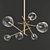 Glimmering Elegance: 4 Exclusive Chandeliers 3D model small image 2