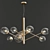 Glimmering Elegance: 4 Exclusive Chandeliers 3D model small image 3