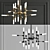 Kinetic Symmetry Pendant Light 3D model small image 2