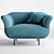 Alberta Armchair: A Stylish Creation by Yonoh Creative Studio 3D model small image 2
