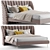 Turkish Lotus Bed: Unsurpassed Elegance 3D model small image 1