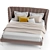 Turkish Lotus Bed: Unsurpassed Elegance 3D model small image 2