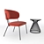 NIKITA Softline Lounge Chair with Less Coffee Table 3D model small image 1