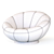 Elevate Your Space with Velvet Gray Swivel Chair 3D model small image 3