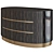 Elegant Cantori MIRTO Bed 3D model small image 1