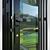 Sleek Bi-Fold Door Solution 3D model small image 3