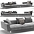 Gregor Modern Sofa | Sleek and Stylish Design 3D model small image 1