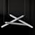 Elegant Eclectic Pendant Lights by Brokis 3D model small image 2