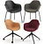 Modern Danish Design Arena Chairs 3D model small image 1