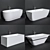 Luxurious Duravit Bath Set 3D model small image 2