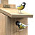 Great Tits: Artificial Nest for Garden Birds 3D model small image 2