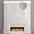 Sleek and Stylish Dual-Model Fireplace 3D model small image 1