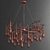 Serip Aqua 8 Lamp Chandelier 3D model small image 3