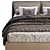 Alivar LAGOON Bed: Contemporary Elegance for Serene Sleep 3D model small image 2