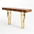 Sleek Il Pezzo 10 Console 3D model small image 2