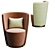 Luxury Marrakesh Armchair - Frato 3D model small image 2