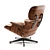 Elegant Vitra Eames Lounge Chair 3D model small image 2