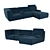 Modular VEGA Sofa by PRIANERA 3D model small image 1